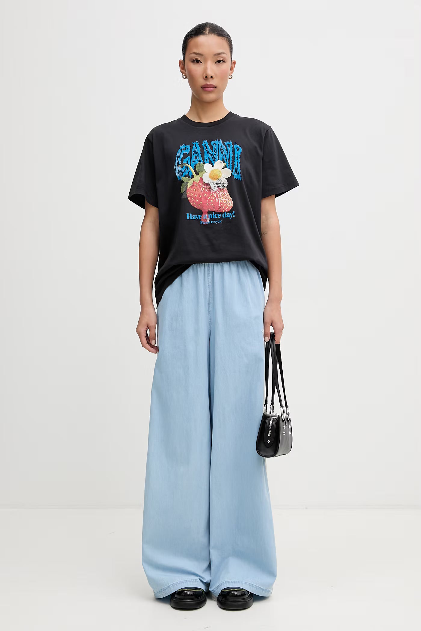 DENIM WIDE LEG SUMMER GLOW ADIDAS ORIGINALS