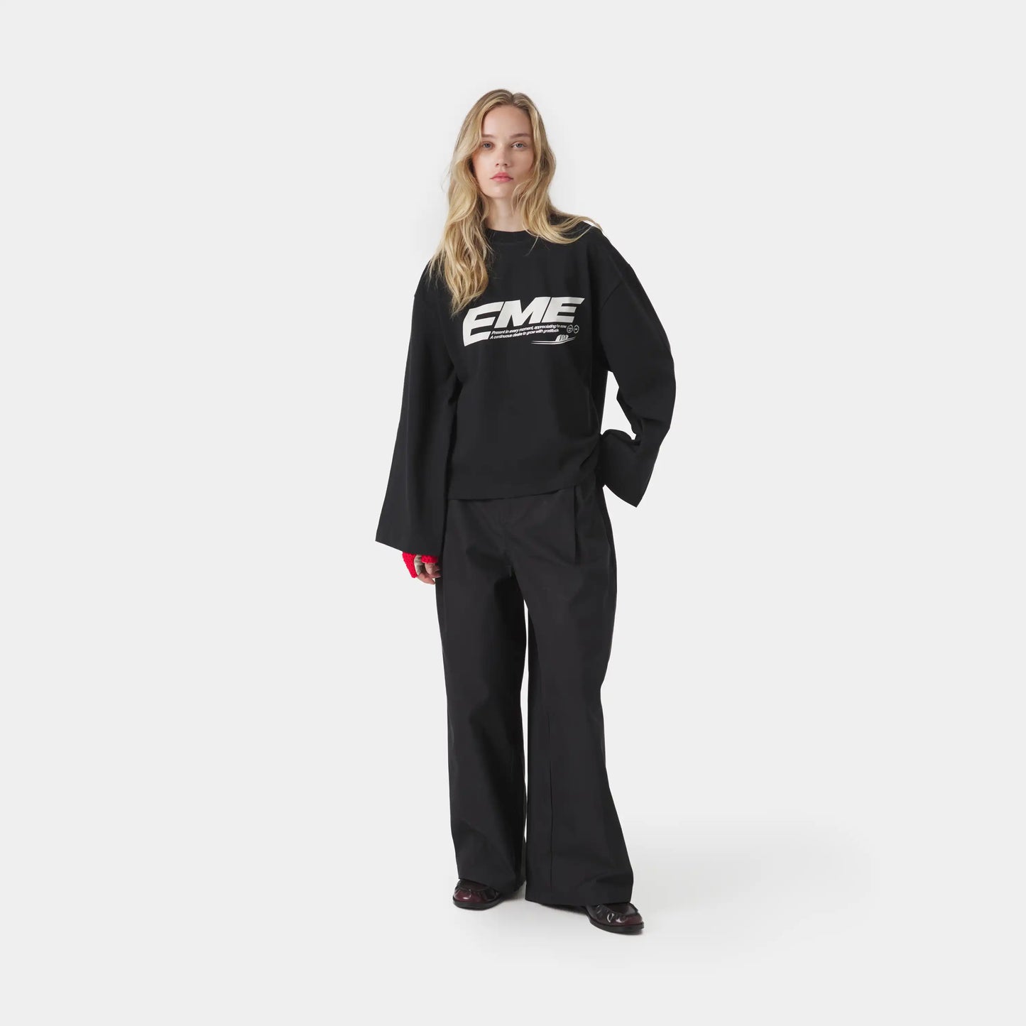 BOUND BLACK LONG SLEEVE EME STUDIOS